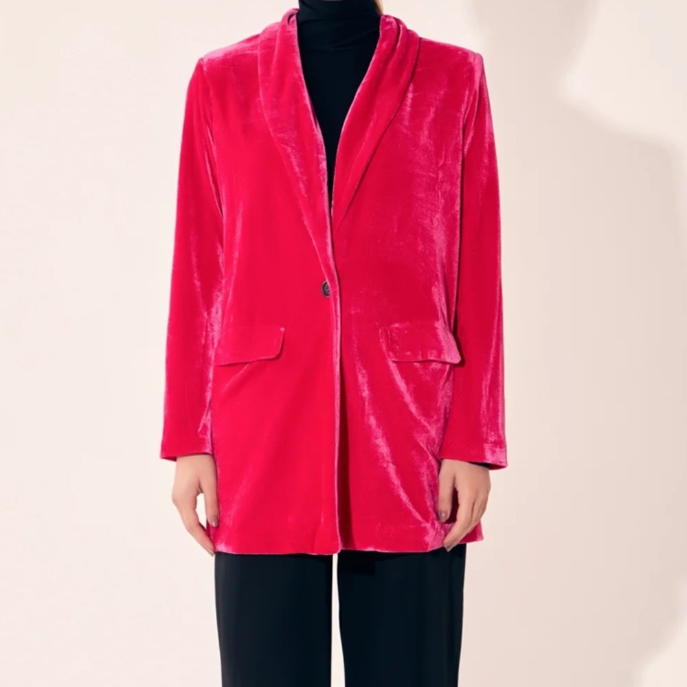 Velvet Blazer
